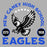 Close-up view of New Caney High School Eagles Women's Relaxed Fit T-shirt 208