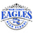 Close-up view of New Caney High School Eagles Unisex 3/4 sleeve Raglan T-shirt 211