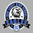 New Caney High School Eagles logo with an eagle head and school name on a gray background - Design 212