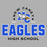 Close-up view of New Caney High School Eagles Women's Relaxed Fit T-shirt 222