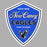 Close-up view of New Caney High School Eagles Unisex 3/4 sleeve Raglan T-shirt 225