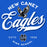Close-up view of New Caney High School Eagles Royal Blue Classic Unisex T-shirt 226