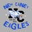 Close-up view of New Caney High School Eagles Women's Relaxed Fit T-shirt 228