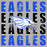 Close-up view of New Caney High School Eagles Women's Relaxed Fit T-shirt 233