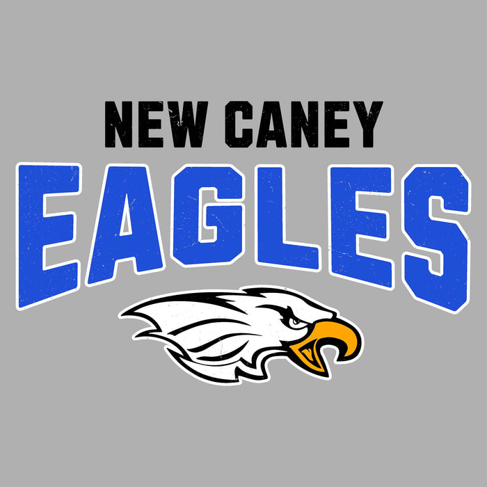 Close-up view of New Caney High School Eagles Women's Relaxed Fit T-shirt 234