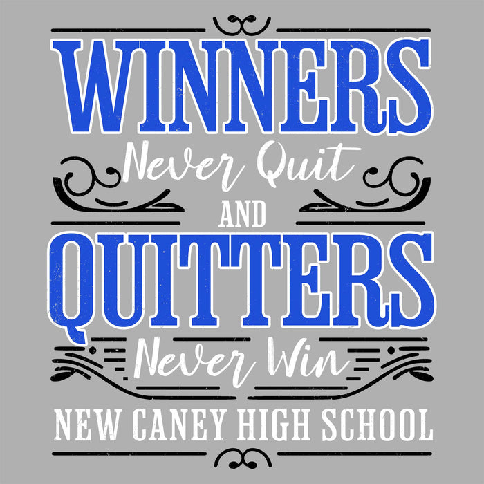 Close-up view of New Caney High School Eagles Women's Relaxed Fit T-shirt 237