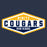 Close-up view of Nimitz High School Cougars Unisex 3/4 Sleeve Raglan T-shirt 009