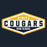 Close-up view of Nimitz High School Cougars Navy Blue Classic Unisex T-shirt 009