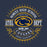Close-up view of Nimitz High School Cougars Unisex 3/4 Sleeve Raglan T-shirt 201