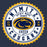 Close-up view of Nimitz High School Cougars Unisex 3/4 Sleeve Raglan T-shirt 203