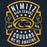 Close-up view of Nimitz High School Cougars Women's Navy Blue SoftStyle T-shirt 207