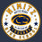 Close-up view of Nimitz High School Cougars Unisex 3/4 Sleeve Raglan T-shirt 215