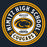 Close-up view of Nimitz High School Cougars Navy Blue Classic Unisex T-shirt 220