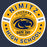 Close-up view of Nimitz High School Cougars Unisex 3/4 Sleeve Raglan T-shirt 239