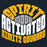 Close-up view of Nimitz High School Cougars Women's Navy Blue SoftStyle T-shirt 242
