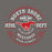 Close-up view of North Shore High School Mustangs Dark Grey Classic Unisex T-shirt 201