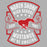 Close-up view of North Shore High School Mustangs Women's Grey SoftStyle T-shirt 207