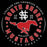 Logo of North Shore Mustangs high school with a running horse and text on a black background - Classic t-shirt design 214