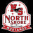 Close-up view of North Shore High School Mustangs Black Classic Unisex T-shirt 219