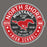 Close-up view of North Shore High School Mustangs Dark Grey Classic Unisex T-shirt 224