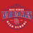 Close-up of Oak Ridge High School War Eagles Red Premium Unisex T-shirt 213