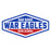 Close-up view of Oak Ridge High School War Eagles Unisex 3/4 sleeve Raglan T-shirt 009
