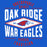 Close-up view of Oak Ridge High School War Eagles Women's Royal Blue SoftStyle T-shirt 210