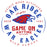 Close-up view of Oak Ridge High School War Eagles Unisex 3/4 sleeve Raglan T-shirt 214