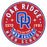 Close-up view of Oak Ridge High School War Eagles Unisex 3/4 sleeve Raglan T-shirt 215