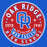 Close-up view of Oak Ridge High School War Eagles Women's Royal Blue SoftStyle T-shirt 215
