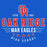 Close-up view of Oak Ridge High School War Eagles Royal Blue Classic Unisex T-shirt 217