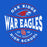 Close-up view of Oak Ridge High School War Eagles Royal Blue Classic Unisex T-shirt 218