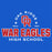 Close-up view of Oak Ridge High School War Eagles Royal Blue Classic Unisex T-shirt 222