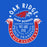 Close-up view of Oak Ridge High School War Eagles Royal Blue Classic Unisex T-shirt 229