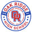 Close-up view of Oak Ridge High School War Eagles Unisex 3/4 sleeve Raglan T-shirt 239