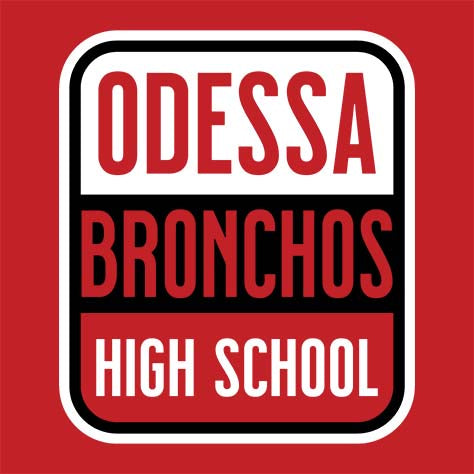 Odessa High School Red Classic T-shirt 01