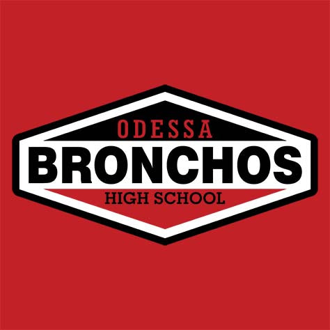 Odessa High School Red Classic Hoodie 09