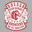 Close-up view of Odessa High School Bronchos Unisex 3/4 Sleeve Raglan T-shirt 207