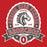 Close-up view of Odessa High School Bronchos Red Classic Unisex T-shirt 212