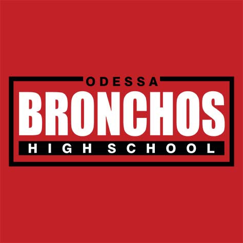 Odessa High School Red Classic Hoodie 49