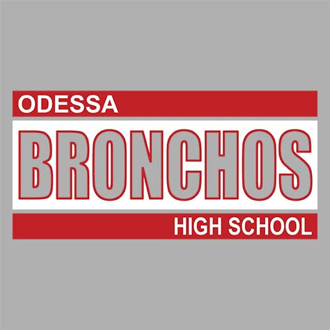 Odessa High School Sports Grey Classic T-shirt 98