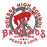 Close-up view Odessa High School Bronchos Unisex 3/4 sleeve Raglan T-shirt 206