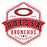 Close-up view of Odessa High School Bronchos Unisex 3/4 sleeve Raglan T-shirt 209