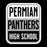 Permian High School Black Classic T-shirt 01