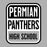 Permian High School Sports Grey Classic T-shirt 01