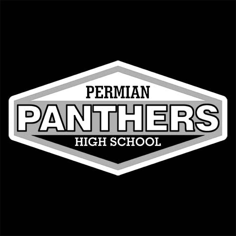 Permian High School Women's Black T-shirt 09