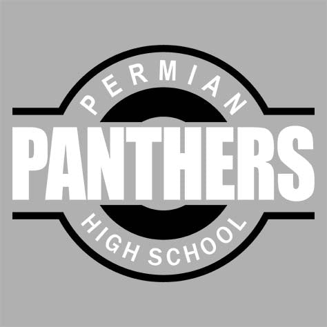 Permian High School Sports Grey Classic T-shirt 11