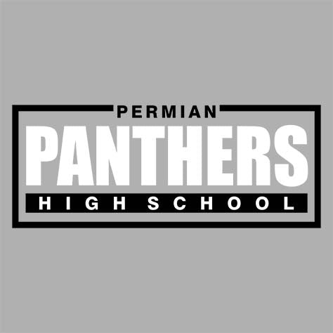 Permian High School Sports Grey Classic Hoodie 49