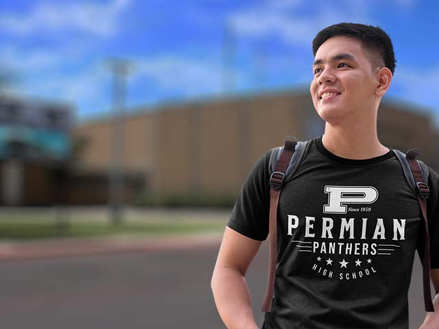 Permian High School Panthers Classic T-shirts All Products Page