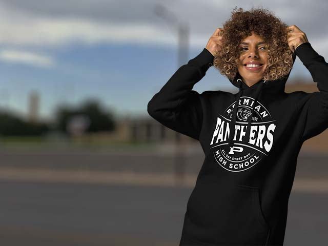 Permian High School Panthers Premium Hoodies All Products Page